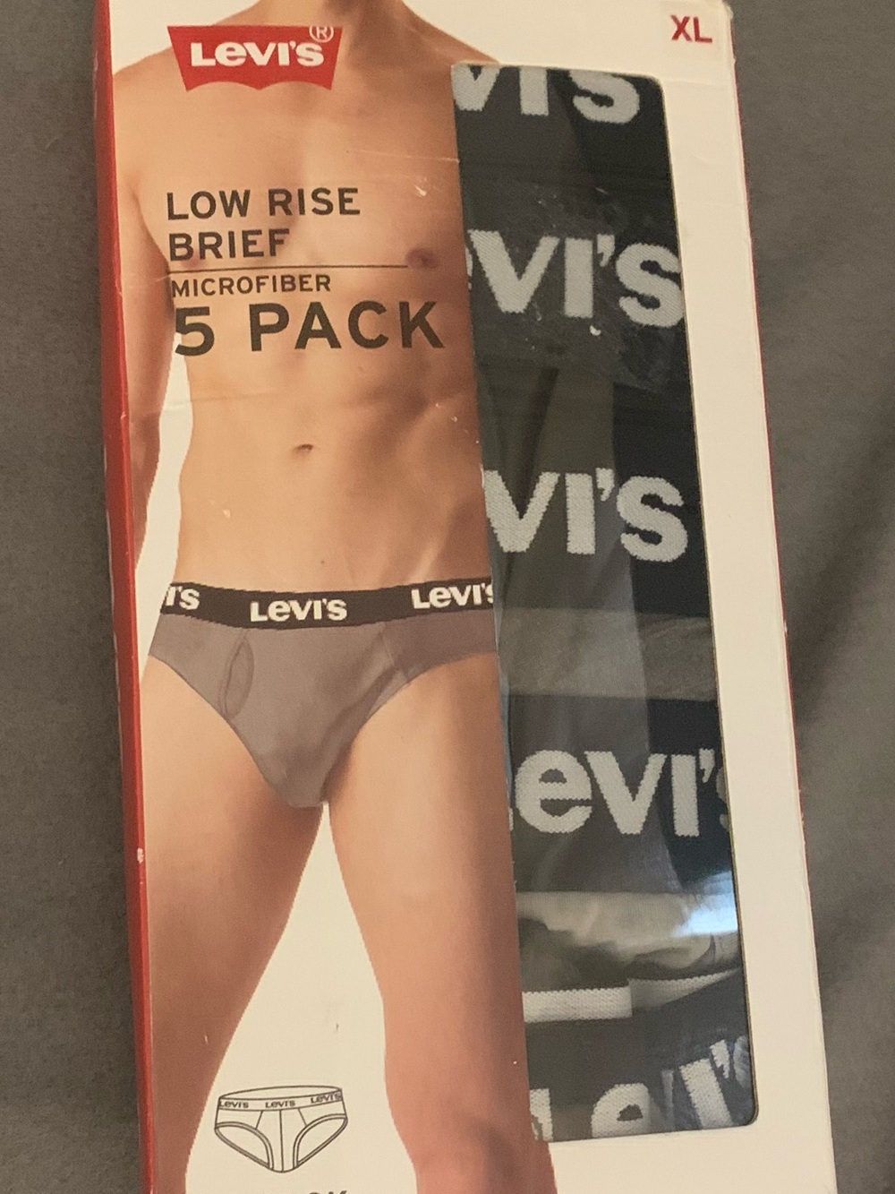 LEVI’S 5 Pack Low Rise Briefs